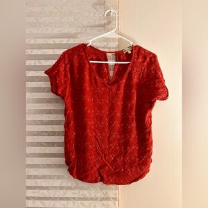 Red Democracy Shirt Size Small